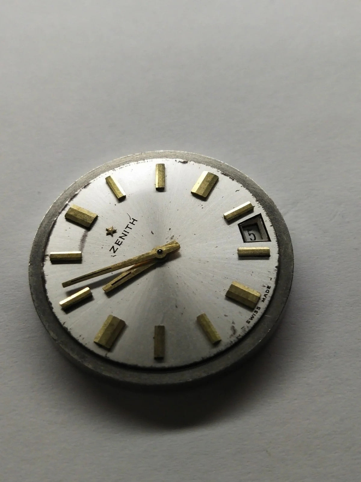 Zenith Manual /2523C/ Movement Used working With dial and hands