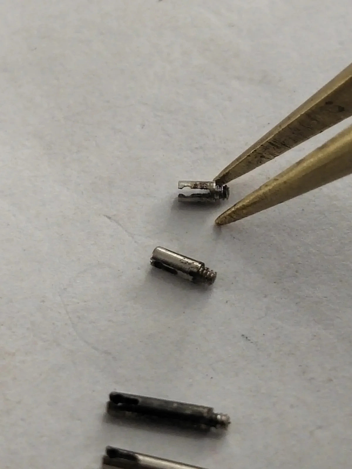 Cartier Split Hand Setting Stem , Crawn Said / For Santos / Used /1ps