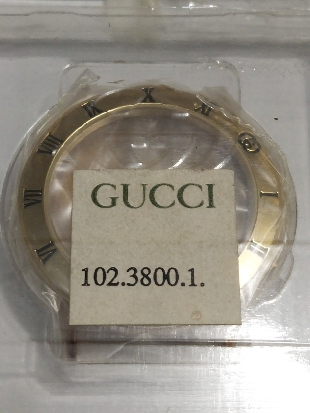 GUCCI Original / Complete Case/ Part No. 102.3800.1 / 3800M Gold color 