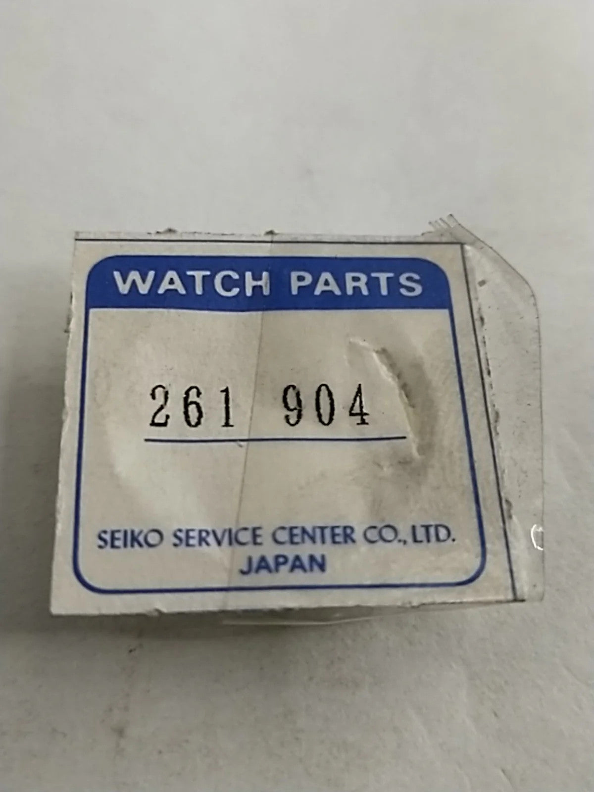 NOS Seiko Parts 261 904