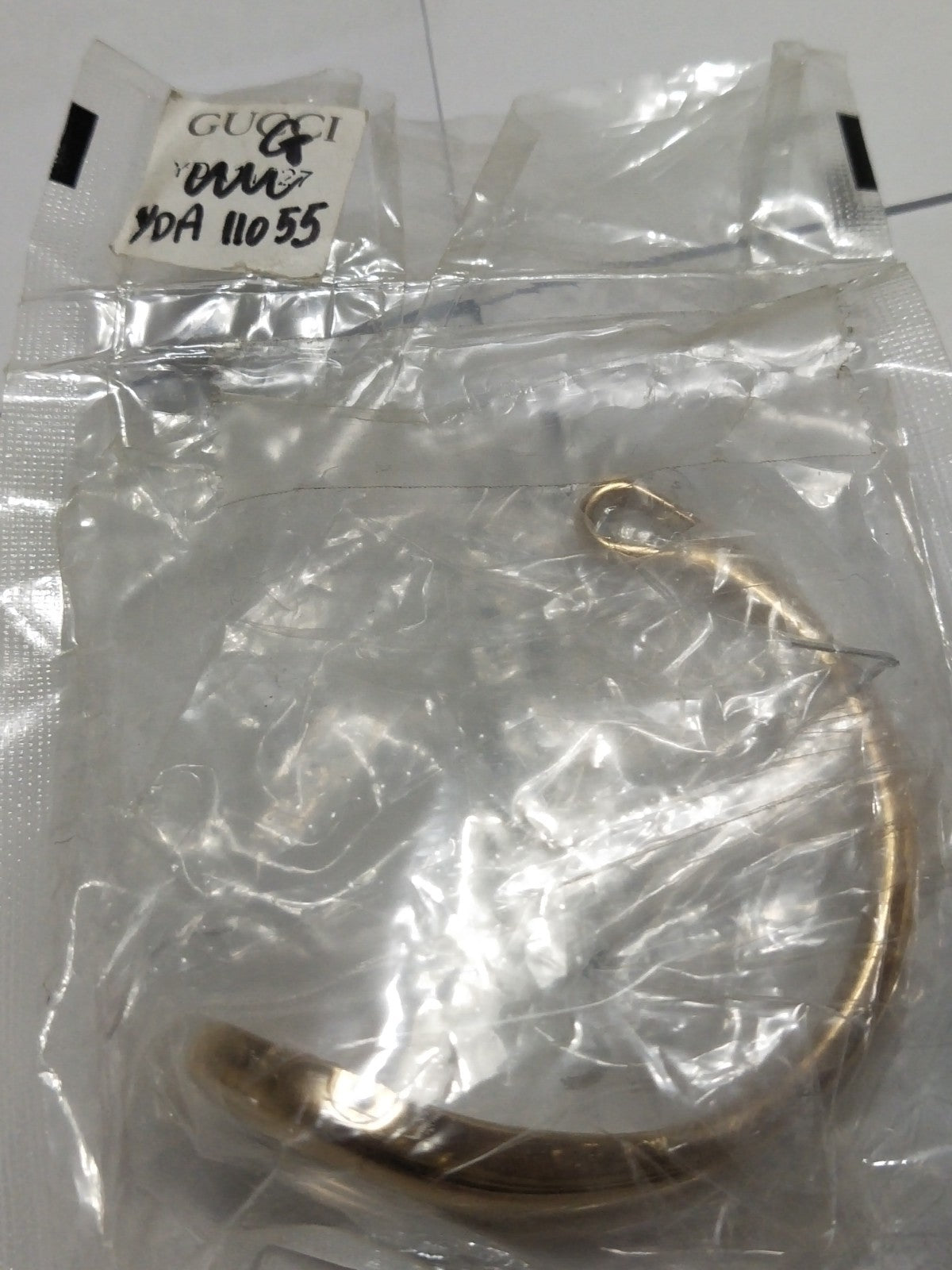 GUCCI Original / Complete Case/ Part No. YDA11055/ Gold color 