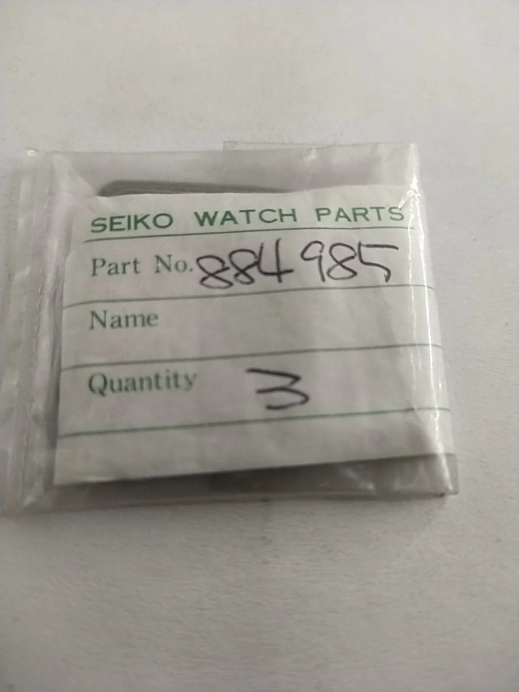 NOS Seiko original Parts 884 985 / Price for one piece