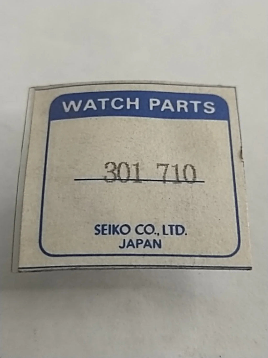 NOS Seiko Parts 301 710