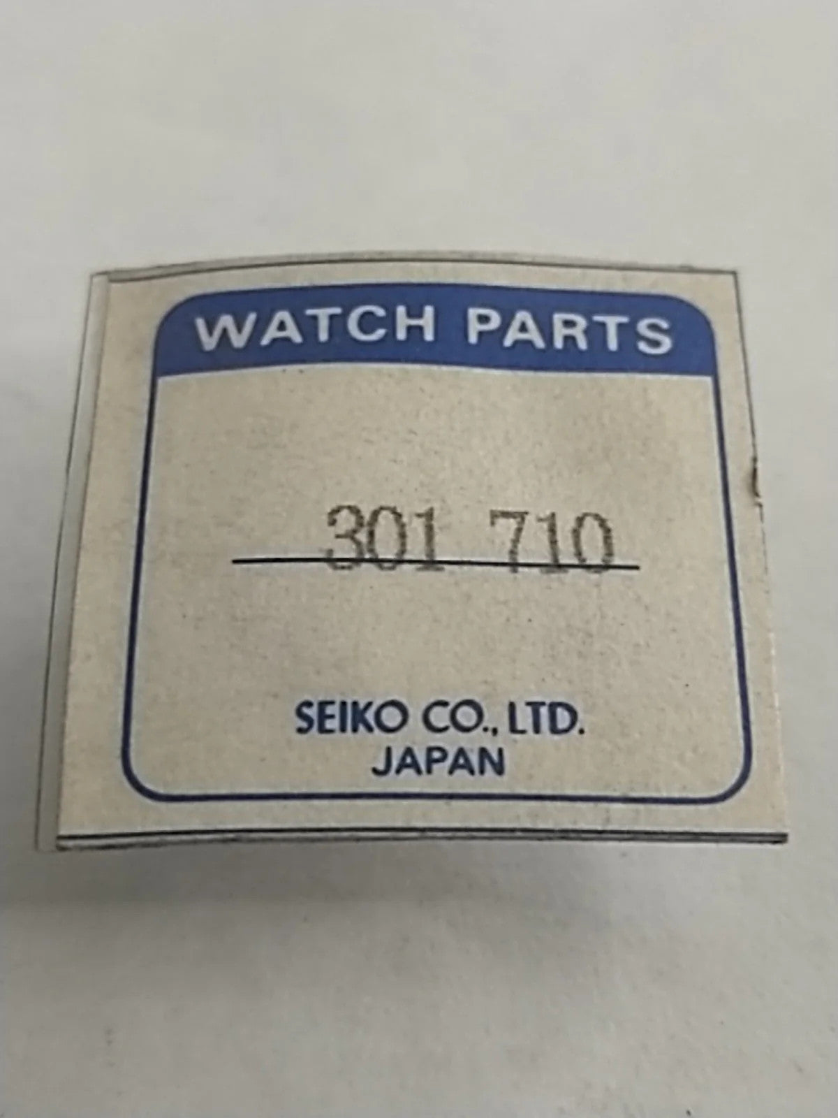 NOS Seiko Parts 301 710