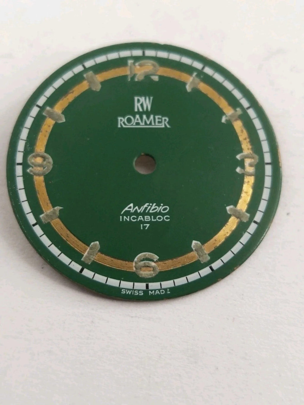 Original Dial / ROAMER/green color used