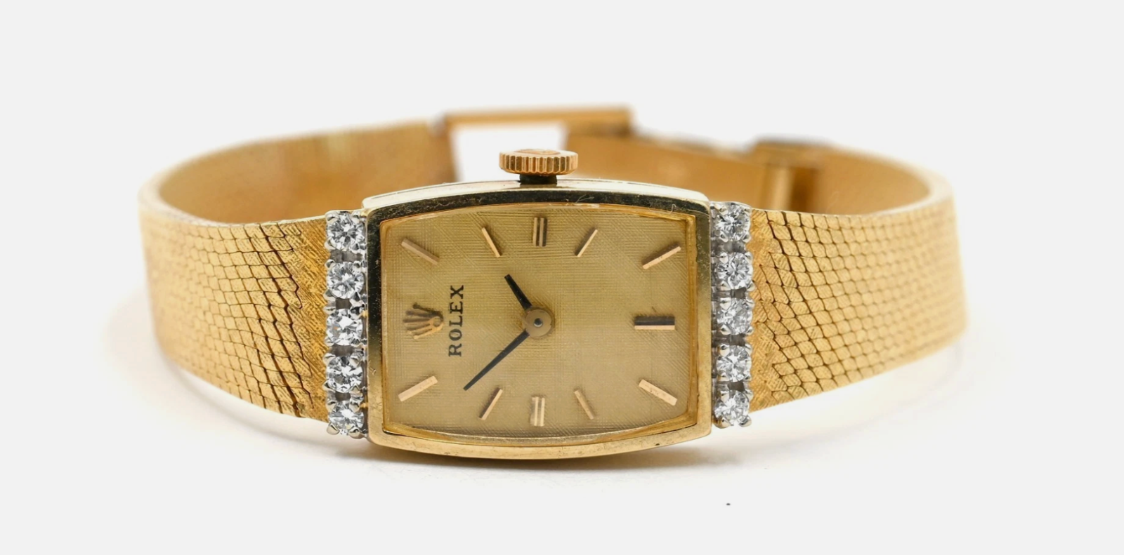 Rolex 8420 Ladies 14K Gold Cocktail Watch – Estate Find w/ Box & Docs