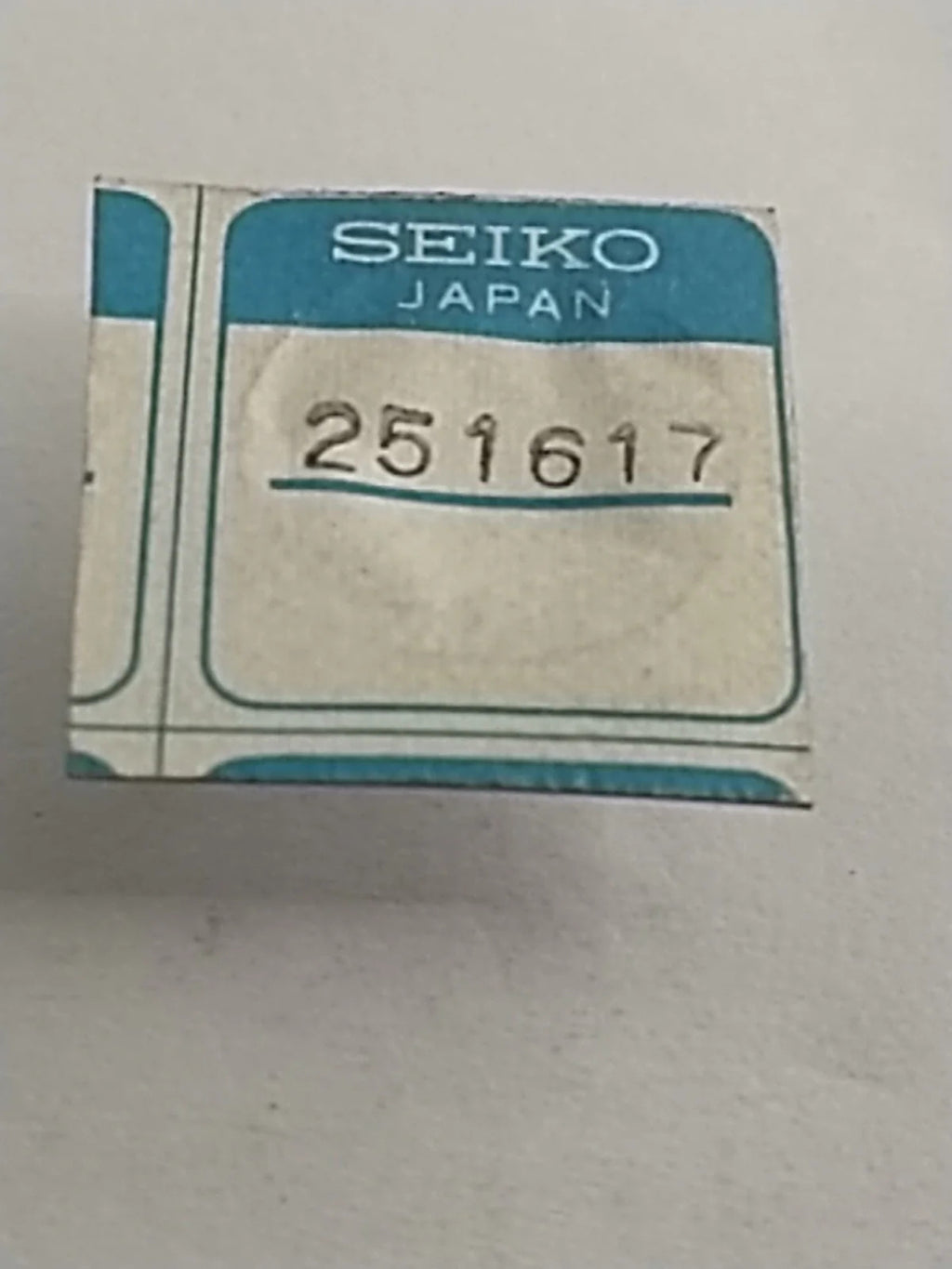New Old Stock Original Seiko 6201/6205/6206/6208B Part's Escape Wheel 251 617