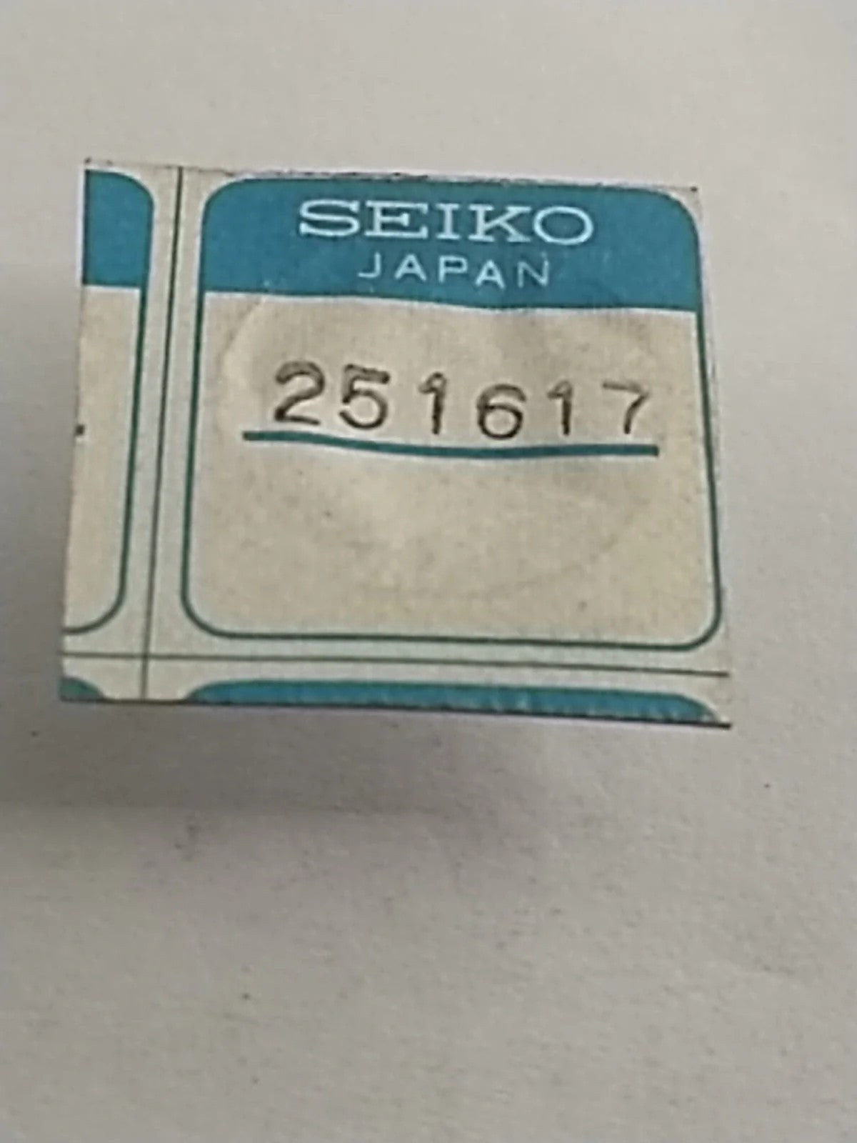New Old Stock Original Seiko 6201/6205/6206/6208B Part's Escape Wheel 251 617