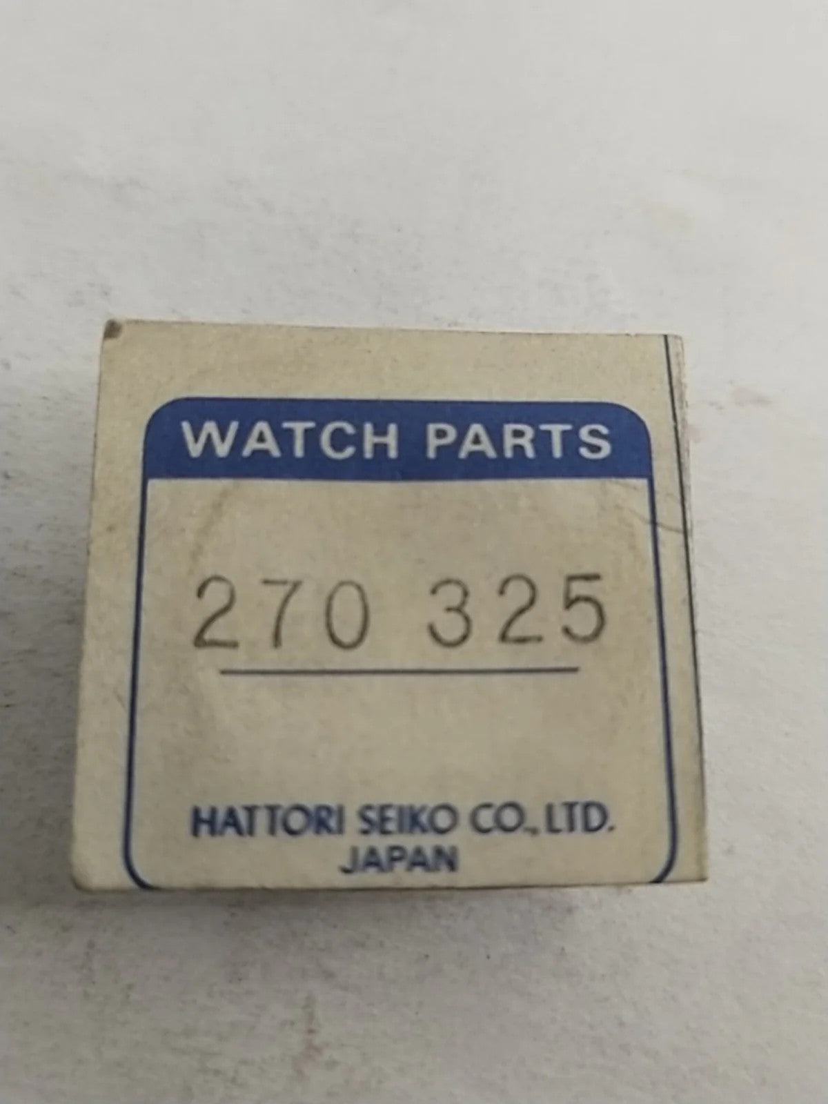 NOS Seiko Parts 270 325