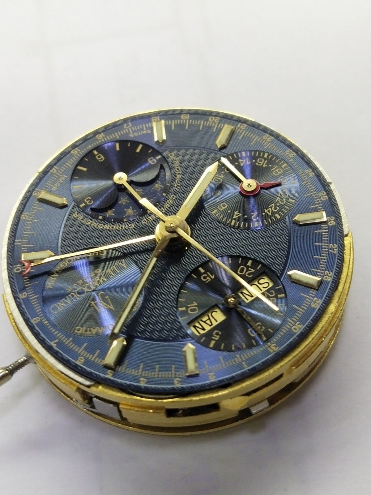 ETA 7750  movement with dial / fully working / Omega 1150/Chronometer /used