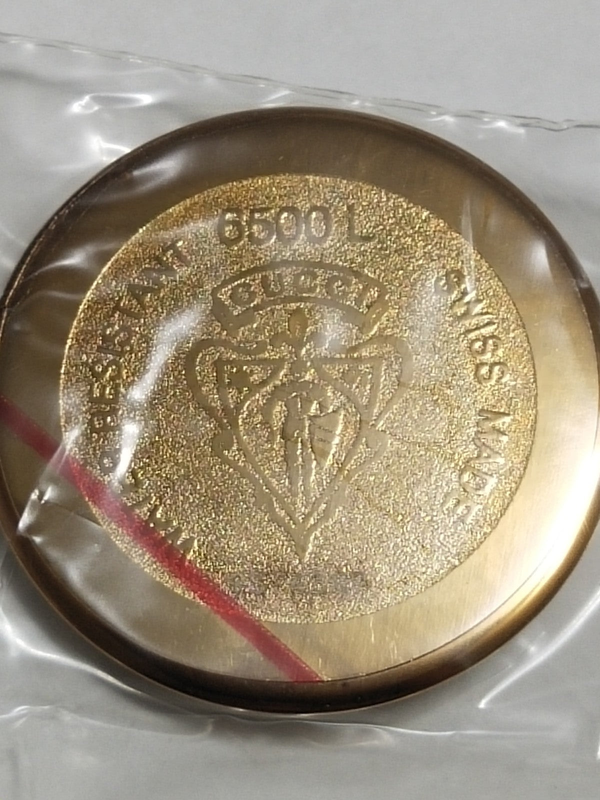 GUCCI Original / Complete Case/ Part No. 102.6500.2.3/ 6500L Gold color 