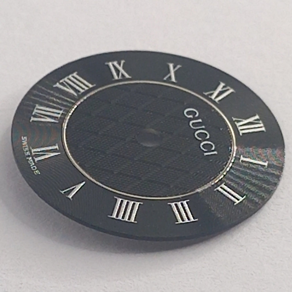 GUCCI Original/ CADRAN NOIR 051.ACIER 2000L / Part No. 051.A356/ black color 