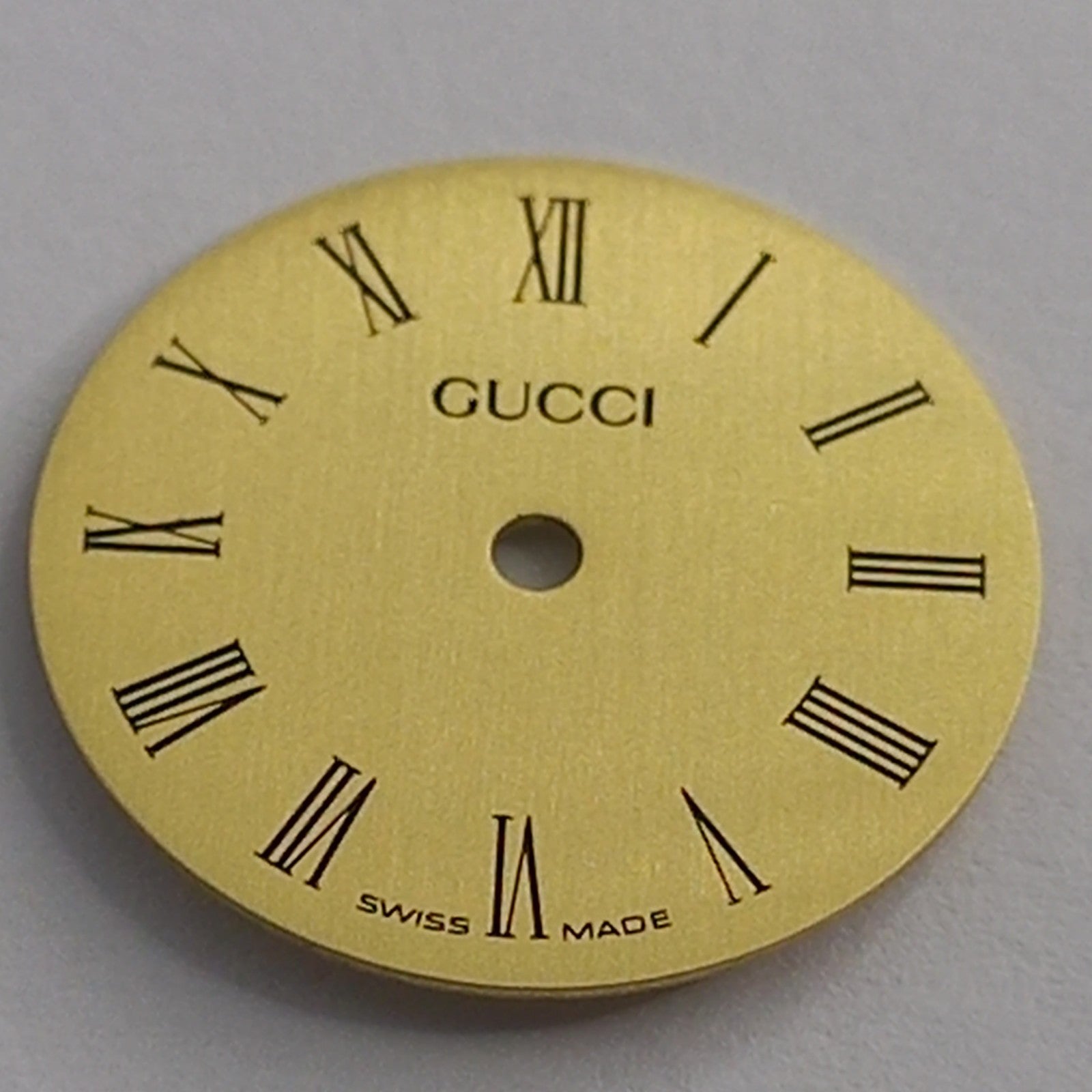 GUCCI Original  Dail CADRAN CHAMPAGNE / Rom 2000L/Part No. 051.034.1 GOLD color 