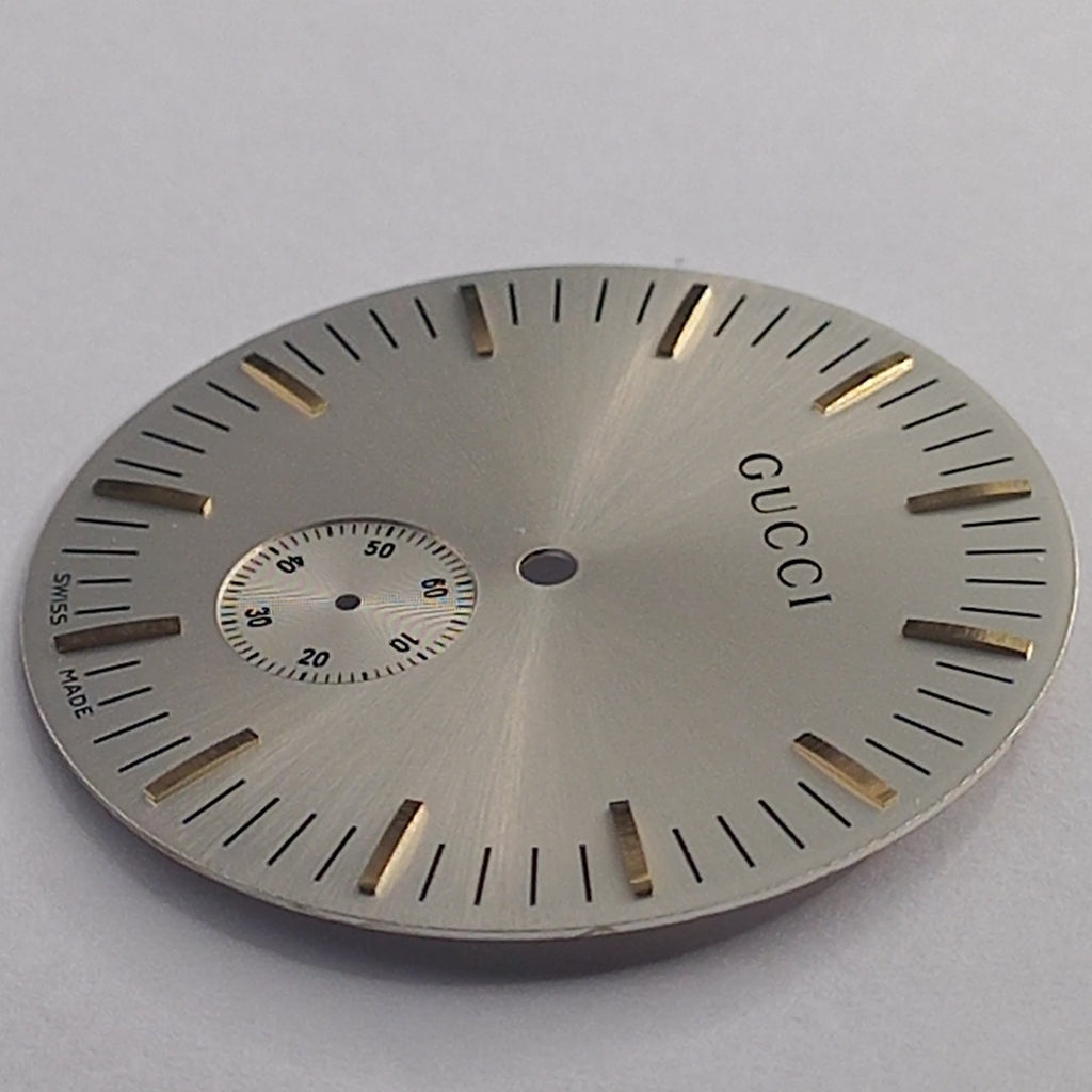 GUCCI Original /  Dail / Part No. 051./ Color  SILVER