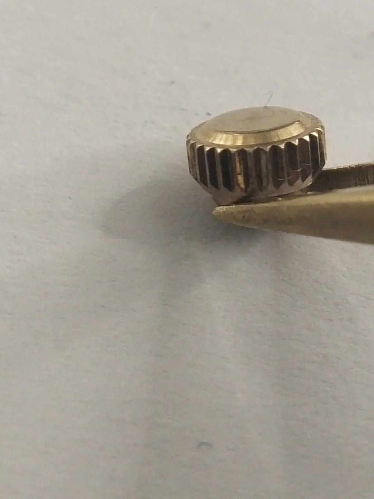 SEIKO NOS Part/ 55W06N/Original Seiko crown golden color