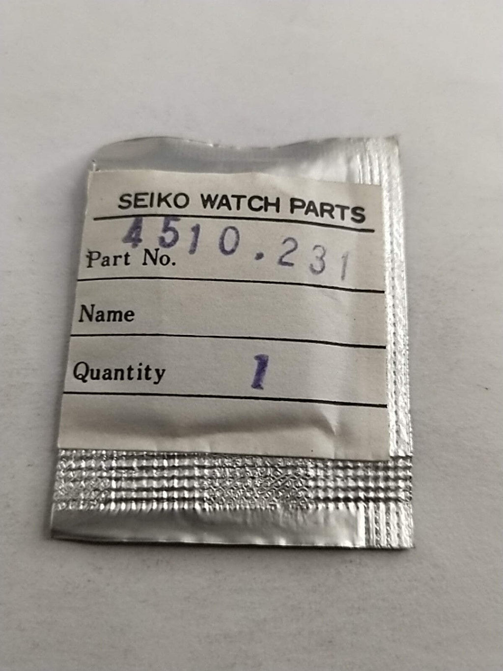 NOS Seiko 4510 231 Liquid Crystal Panel LCD Cal /A029A/