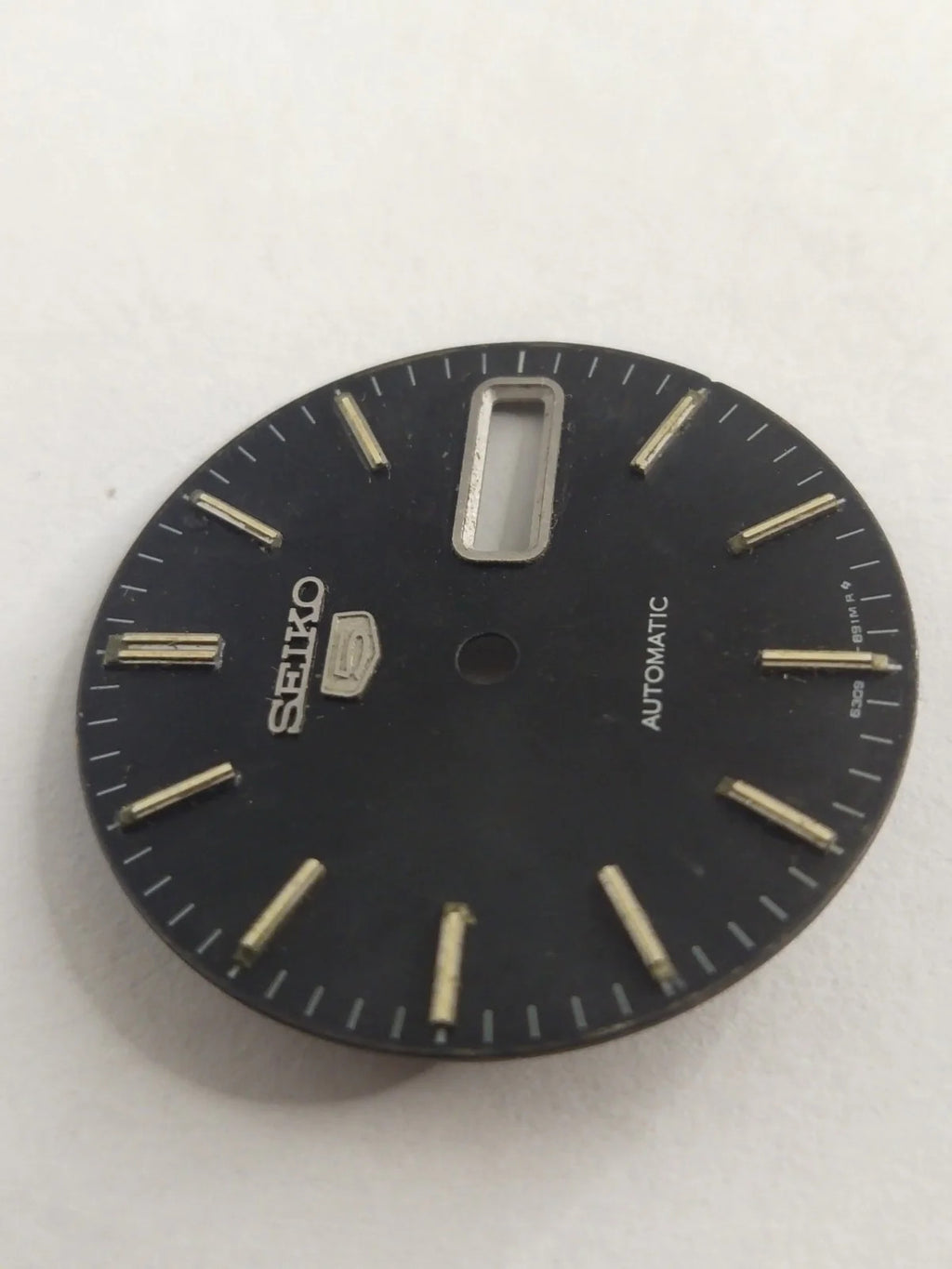 Original Seiko Dial 6309-891MR black color / used