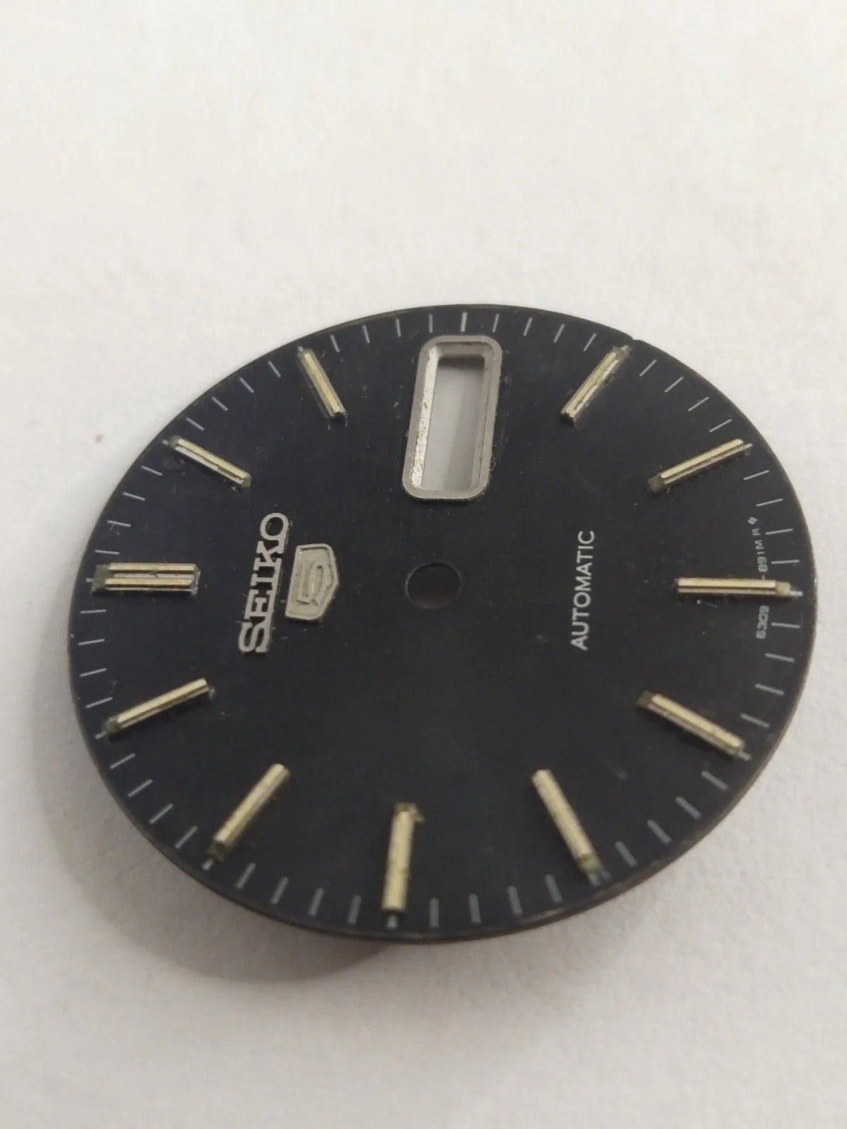 Original Seiko Dial 6309-891MR black color / used