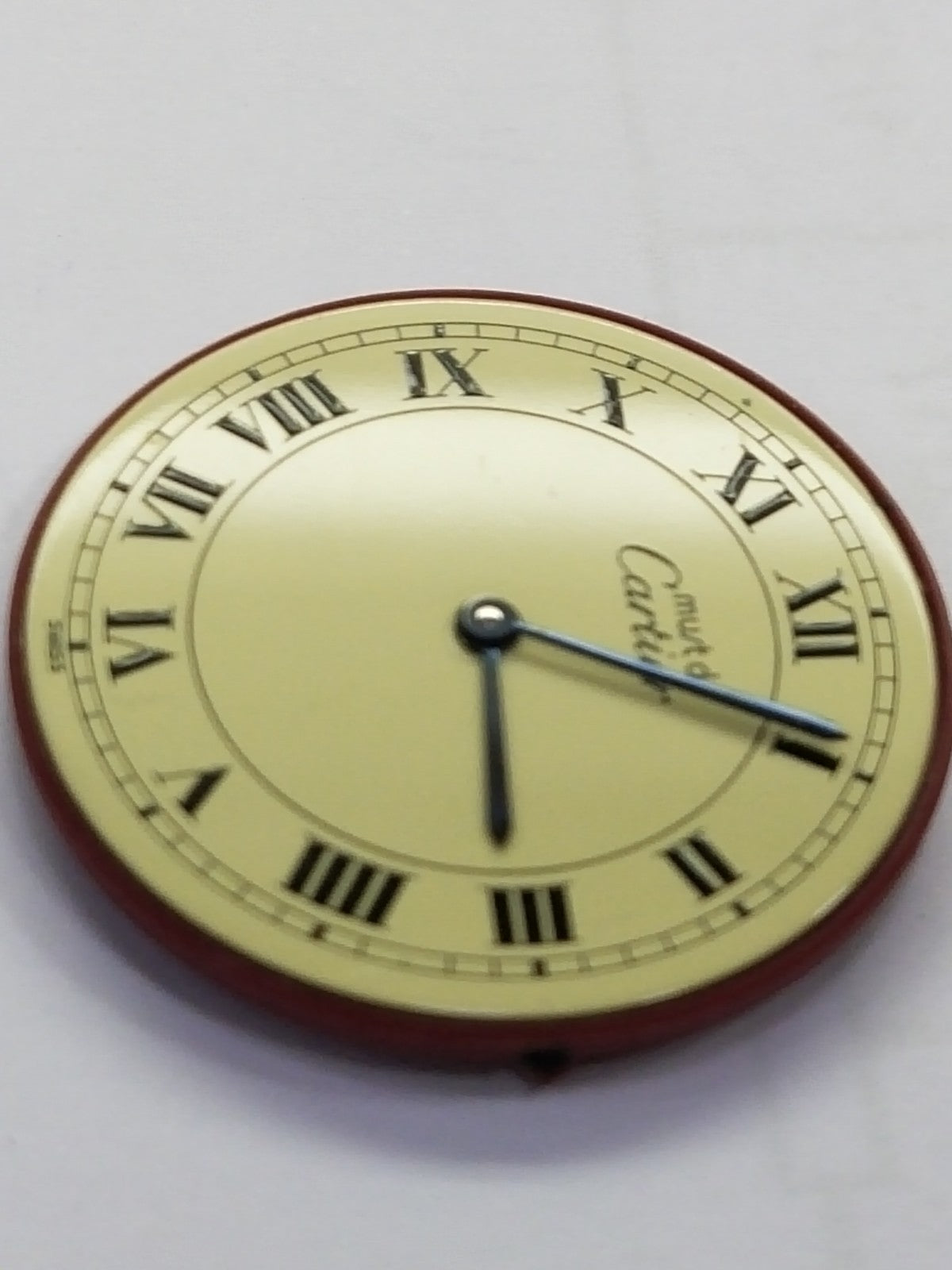 Cartier / 21 Dial with hands with frame Dial and movement /used 