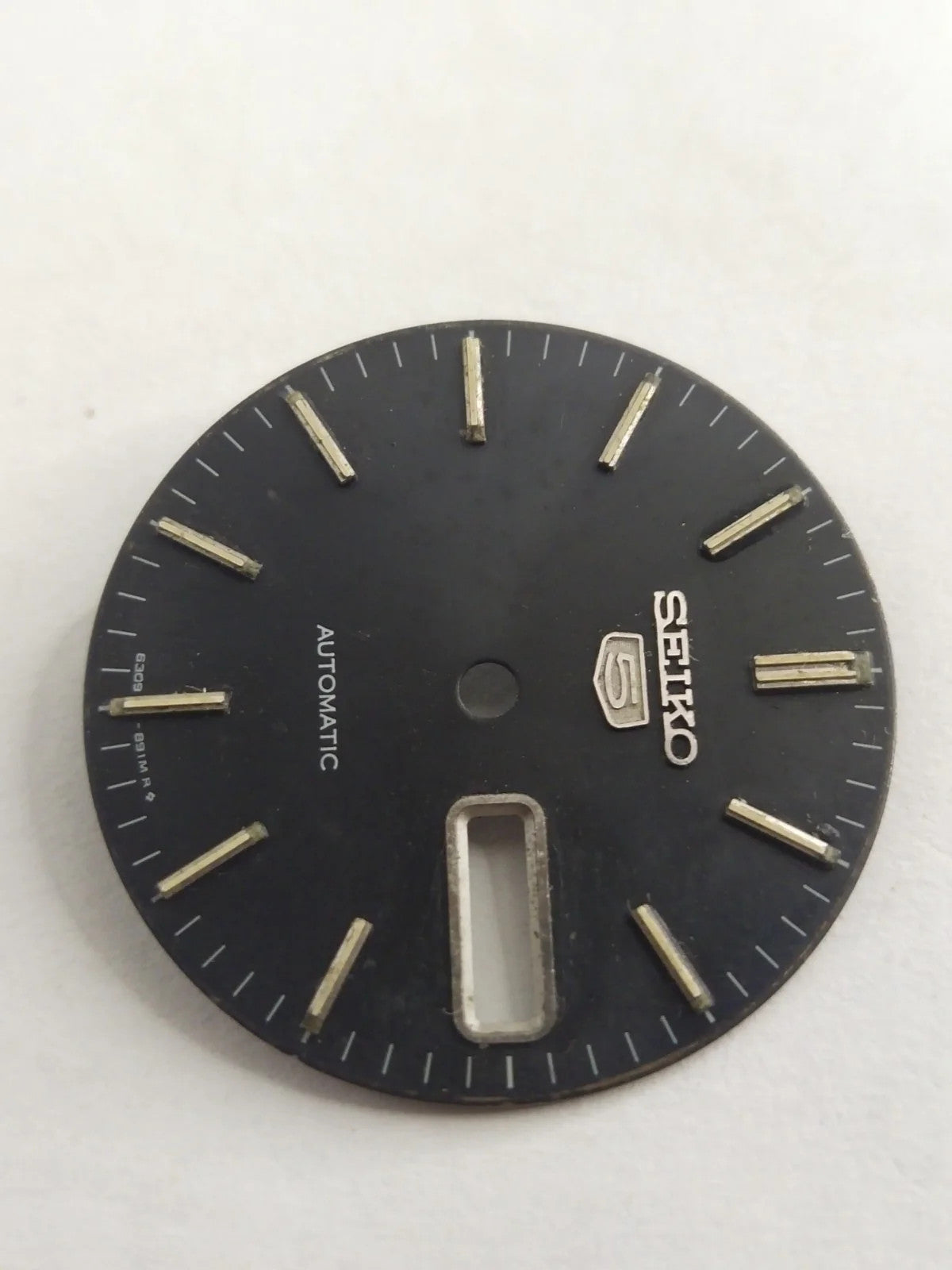 Original Seiko Dial 6309-891MR black color / used
