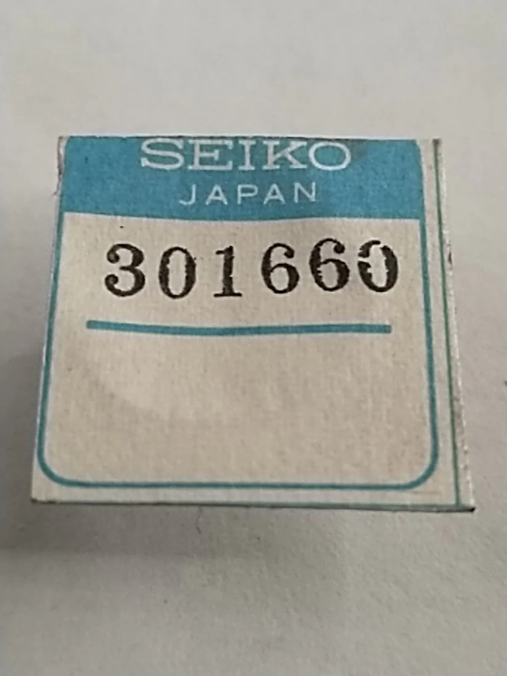 NOS Seiko Parts 301 660