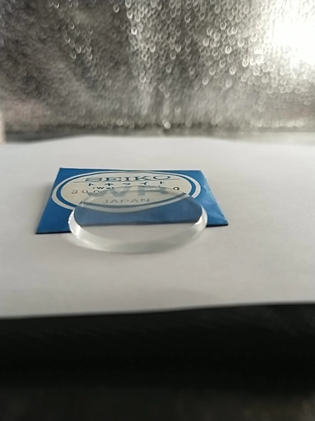 New Old Stok original Seiko glass 300W58GN