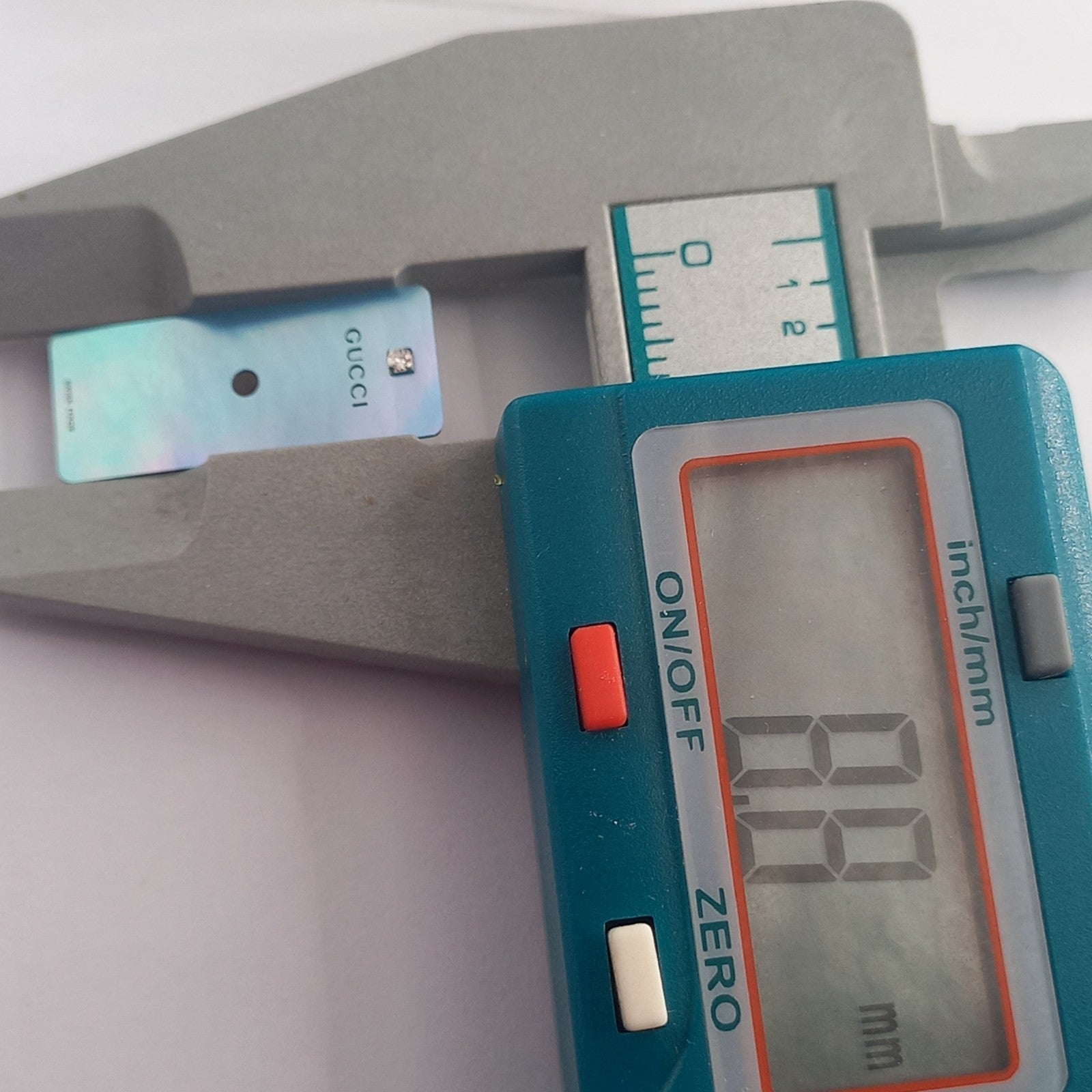 GUCCI Original /Dail CADRAN BLEU INDEX 12H 1# /Part No. 051.019.4 color SKY BLUE