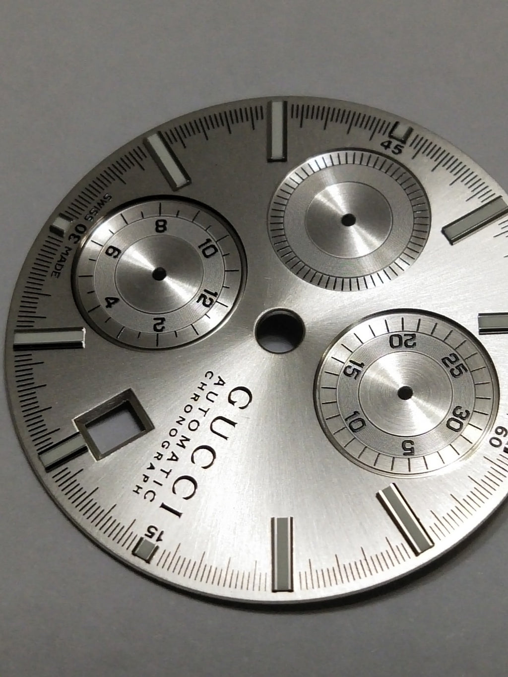 GUCCI Original /  chronograph Dail   / Part No. YDA 05194/  silver color  