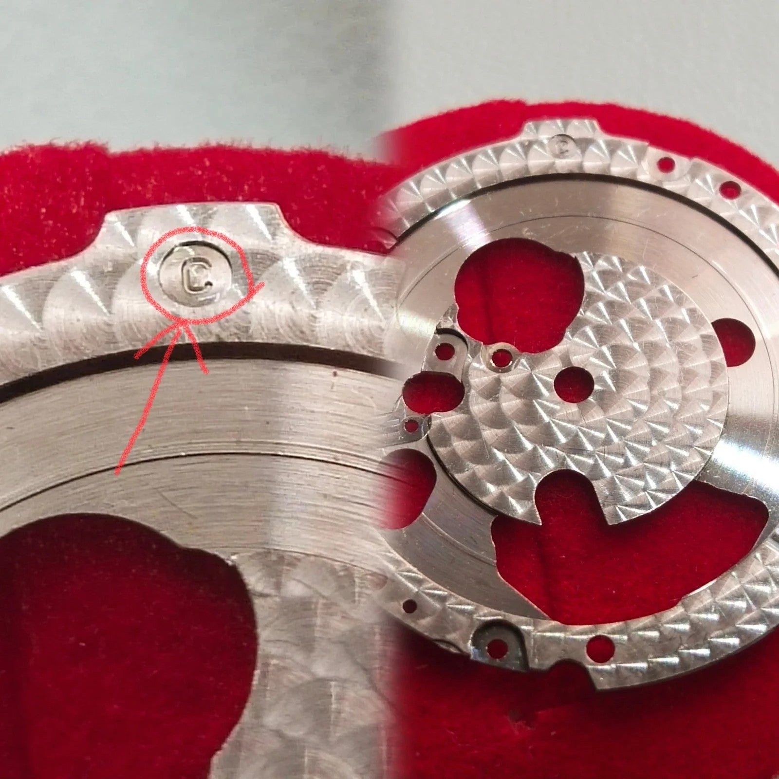 Rolex 3235/3255 600 / Date indicator Siting/code C /Genuine parts