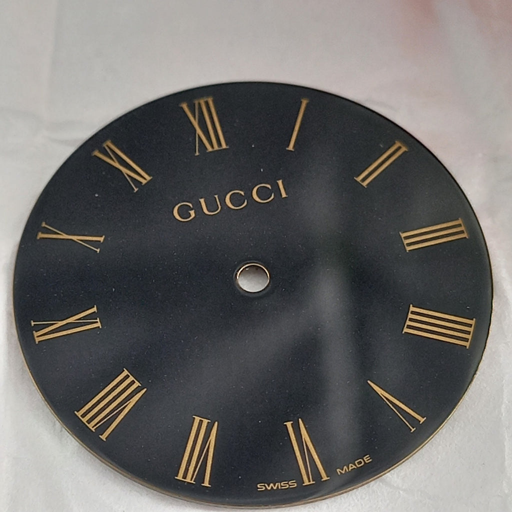 GUCCI Original / Dail  / Part No. 051.023.1/ black color 