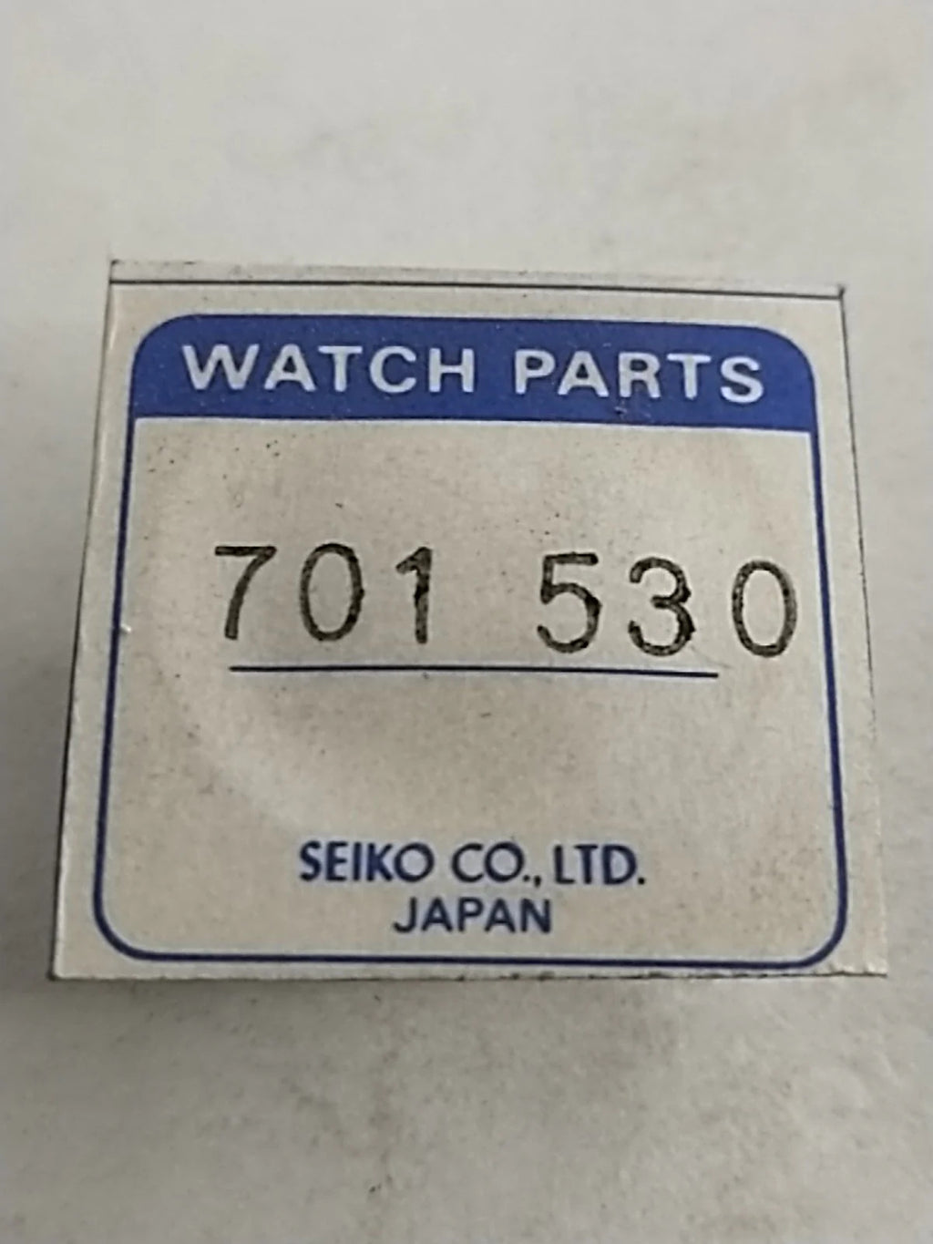 NOS Seiko Parts 701 530