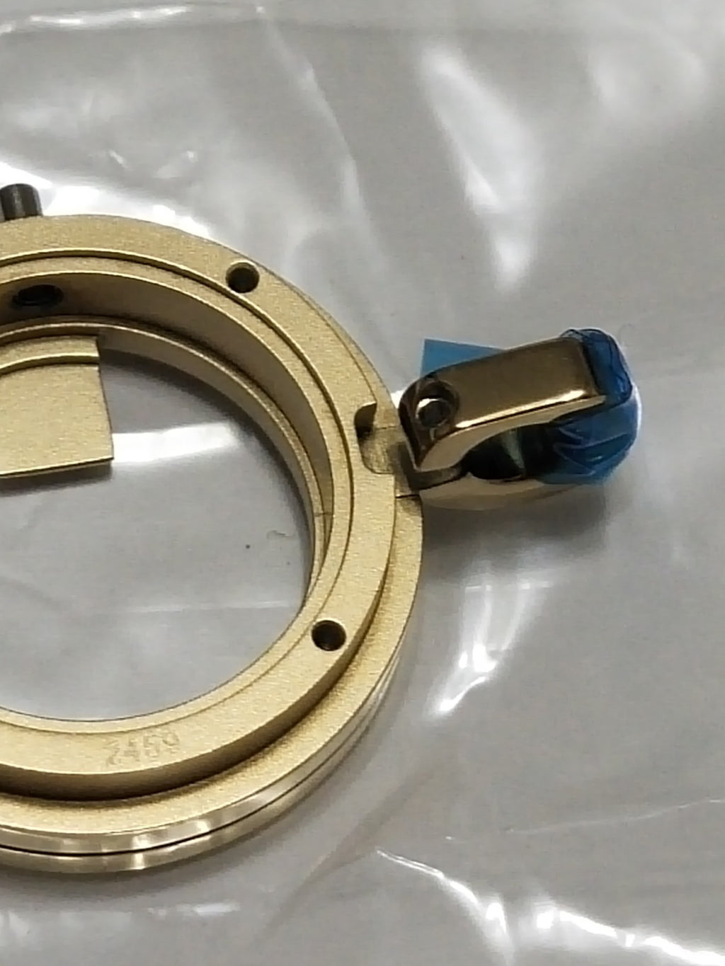 GUCCI Original / Complete Case/ Part No. YDA11029 /  Gold color 