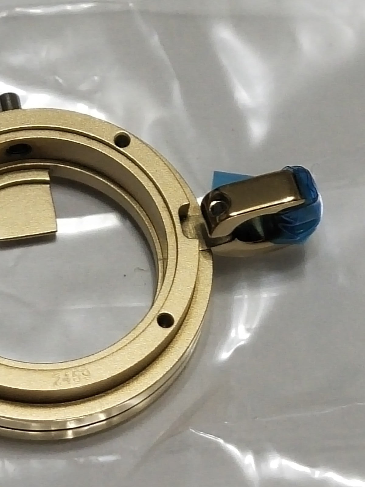 GUCCI Original / Complete Case/ Part No. YDA11029 /  Gold color 