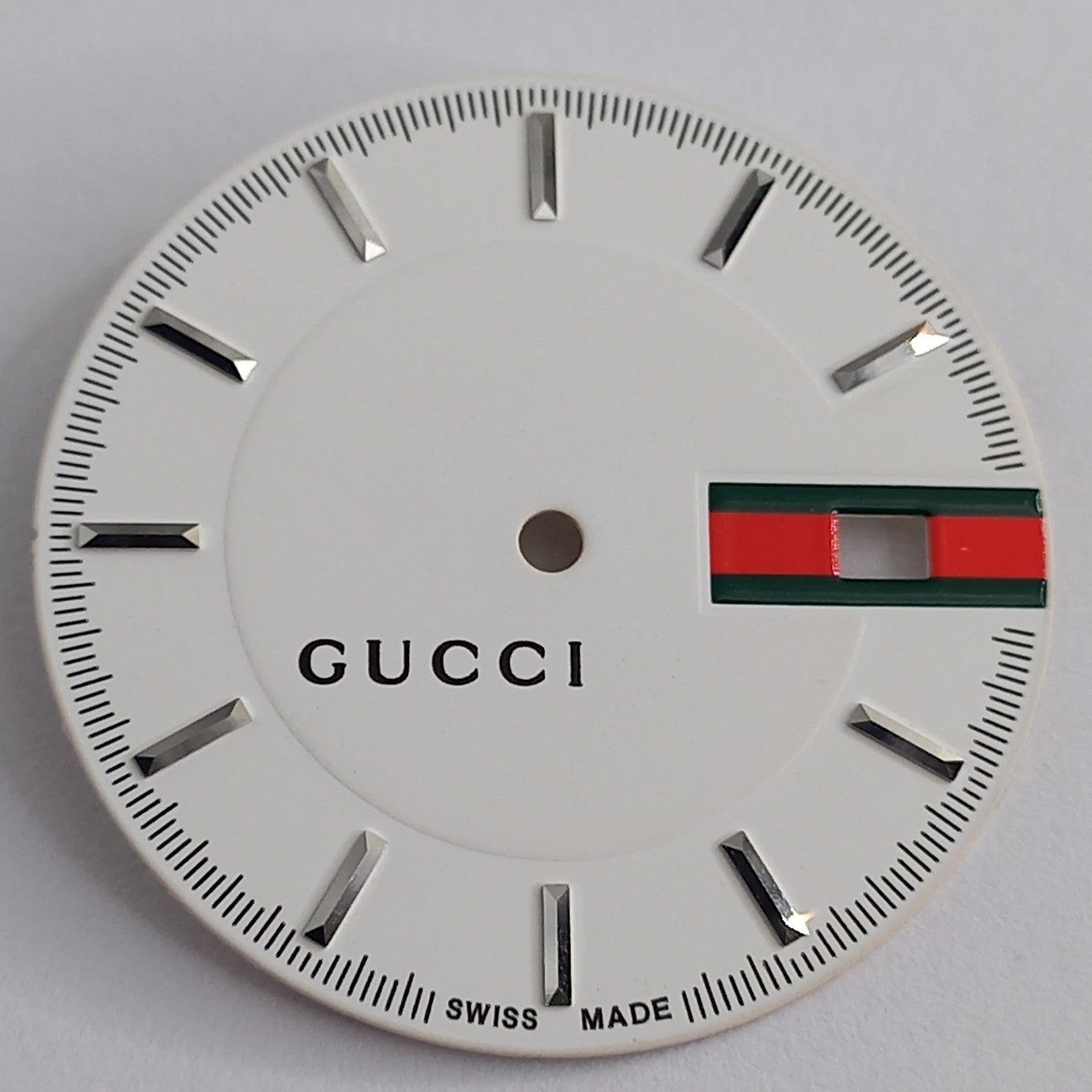 GUCCI Original / Dail   / Part No. YDA 05137/  white color 