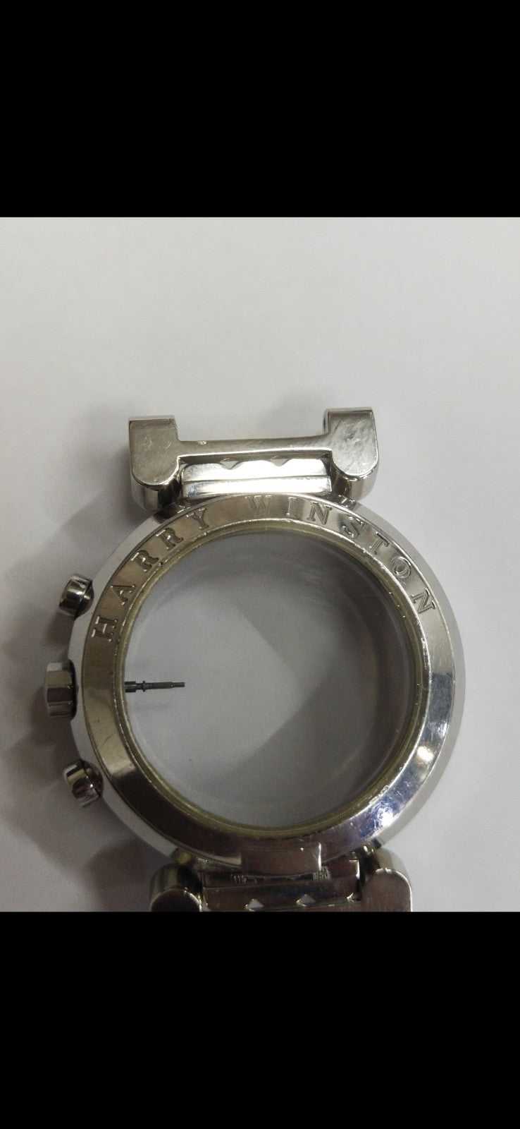  Harry Winston /Complete  Case platinum 950 with Diamonds / Used 