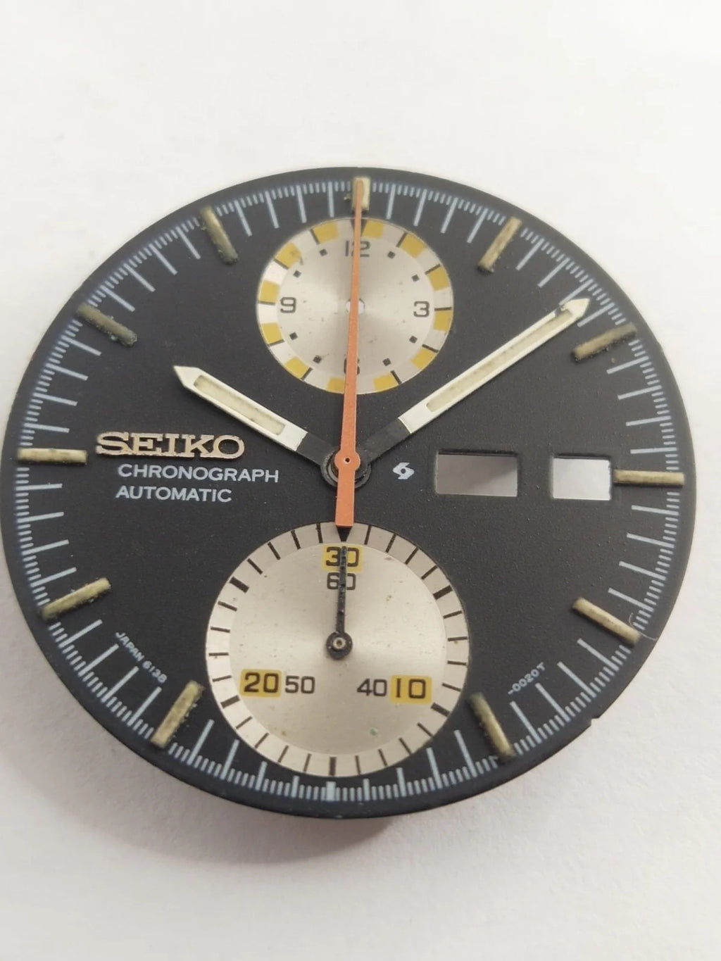 Original Seiko Dial Cal/ 6138 -0020T/With hands /used /