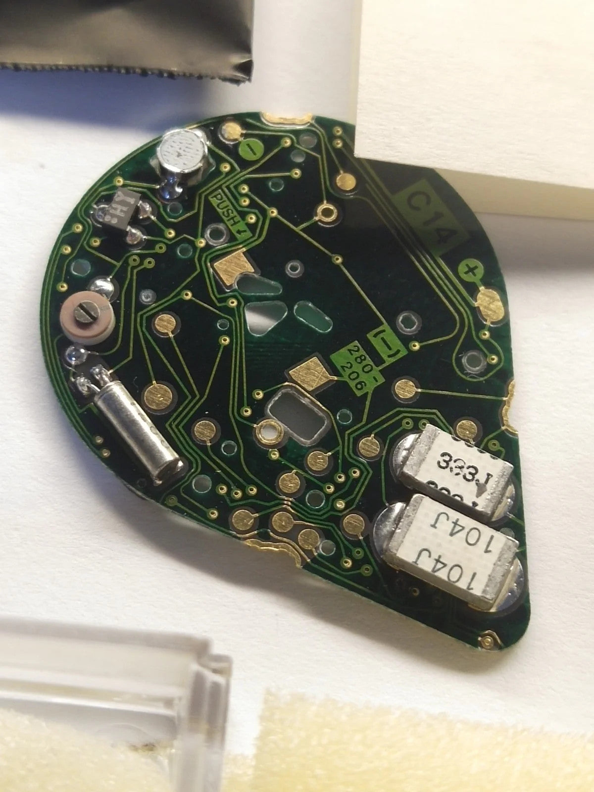 citizen circuit and display vintage new old stock for movement C040/C046