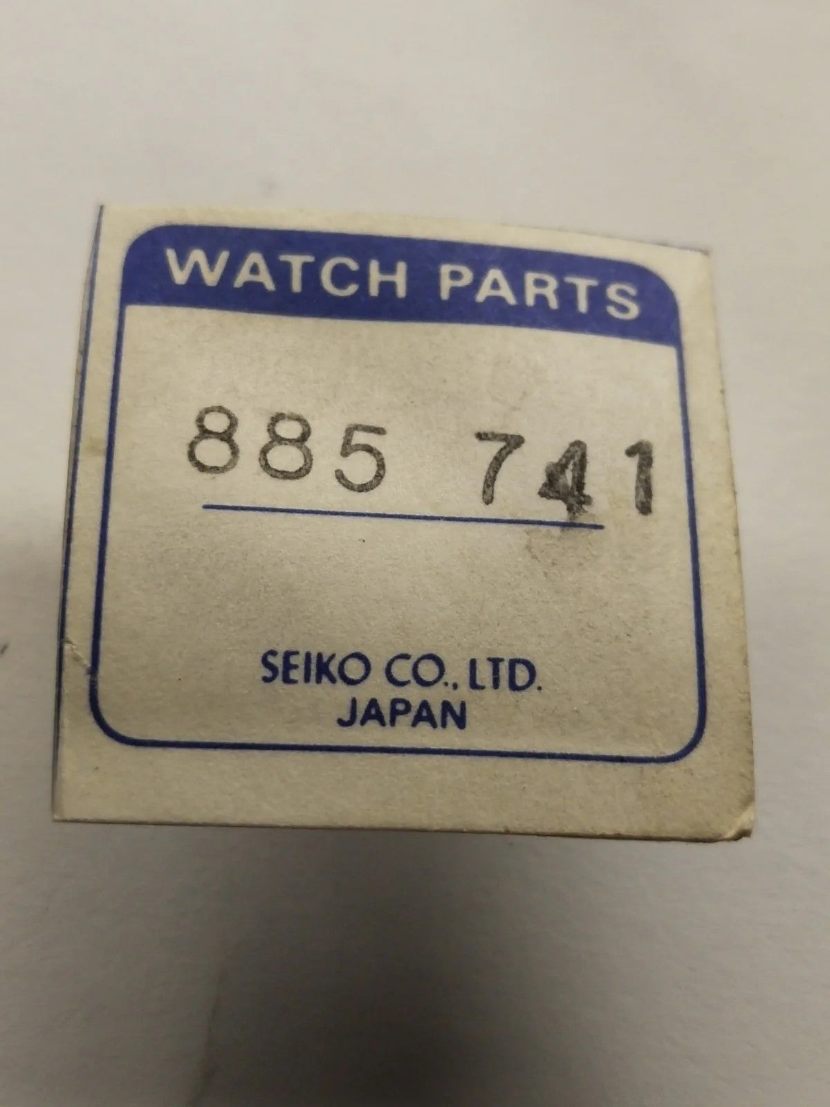 NOS Seiko Parts / 885 741 /