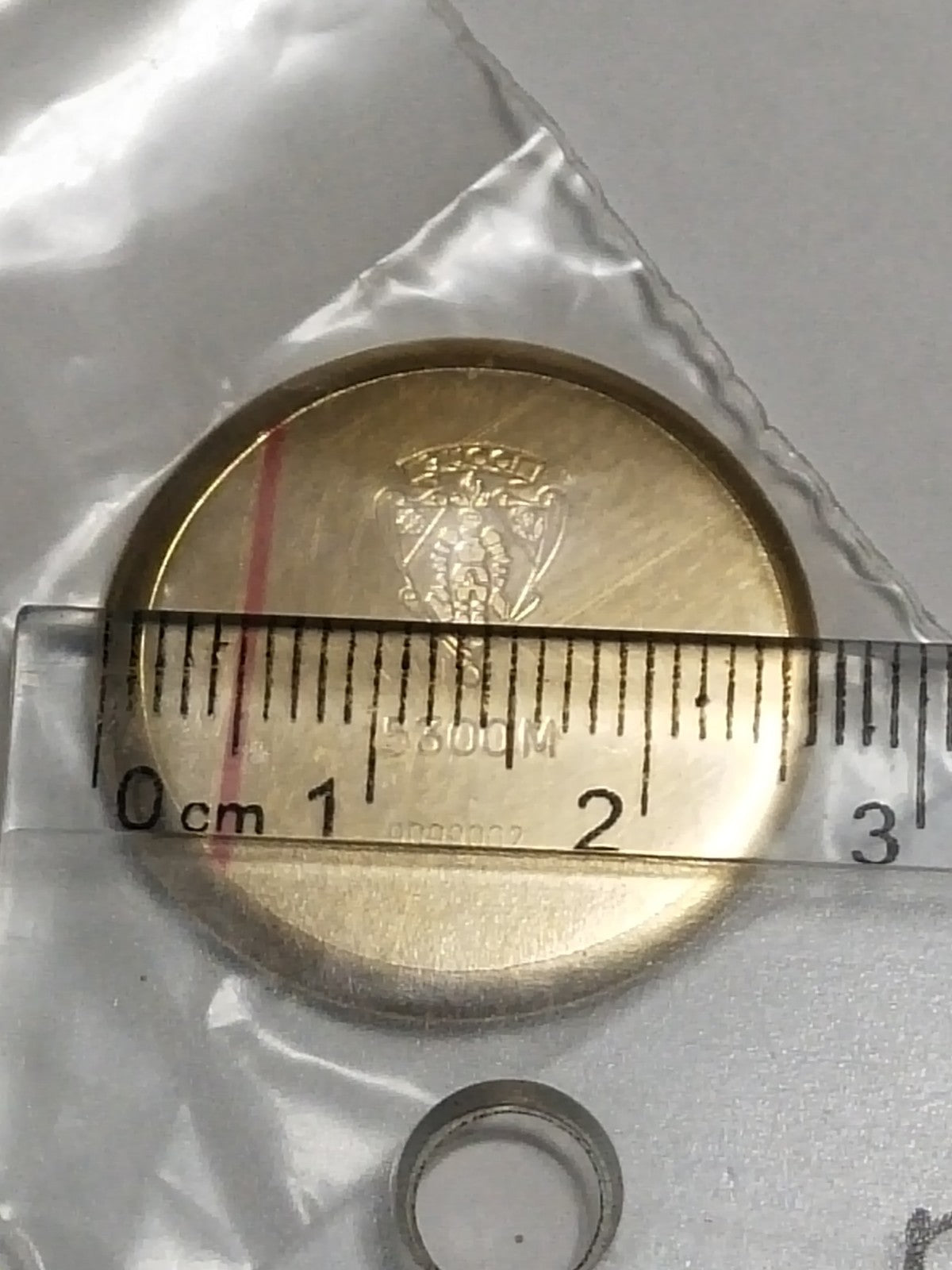 GUCCI Original /  Case Back/ Part No. 5300M/ Gold color 