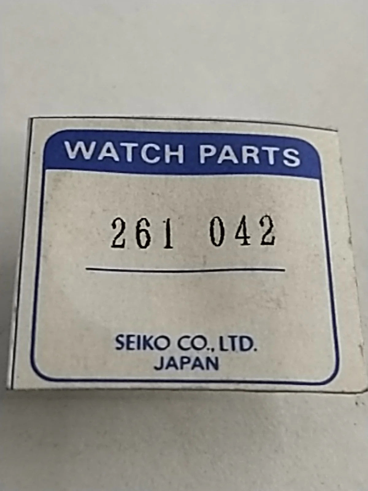 NOS Seiko Parts 261 042
