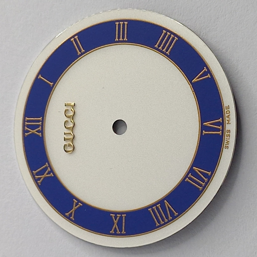 GUCCI Original/ CADRAN BLEU ET NACRE 2000M / Part No. 051.022/ MULTI color 