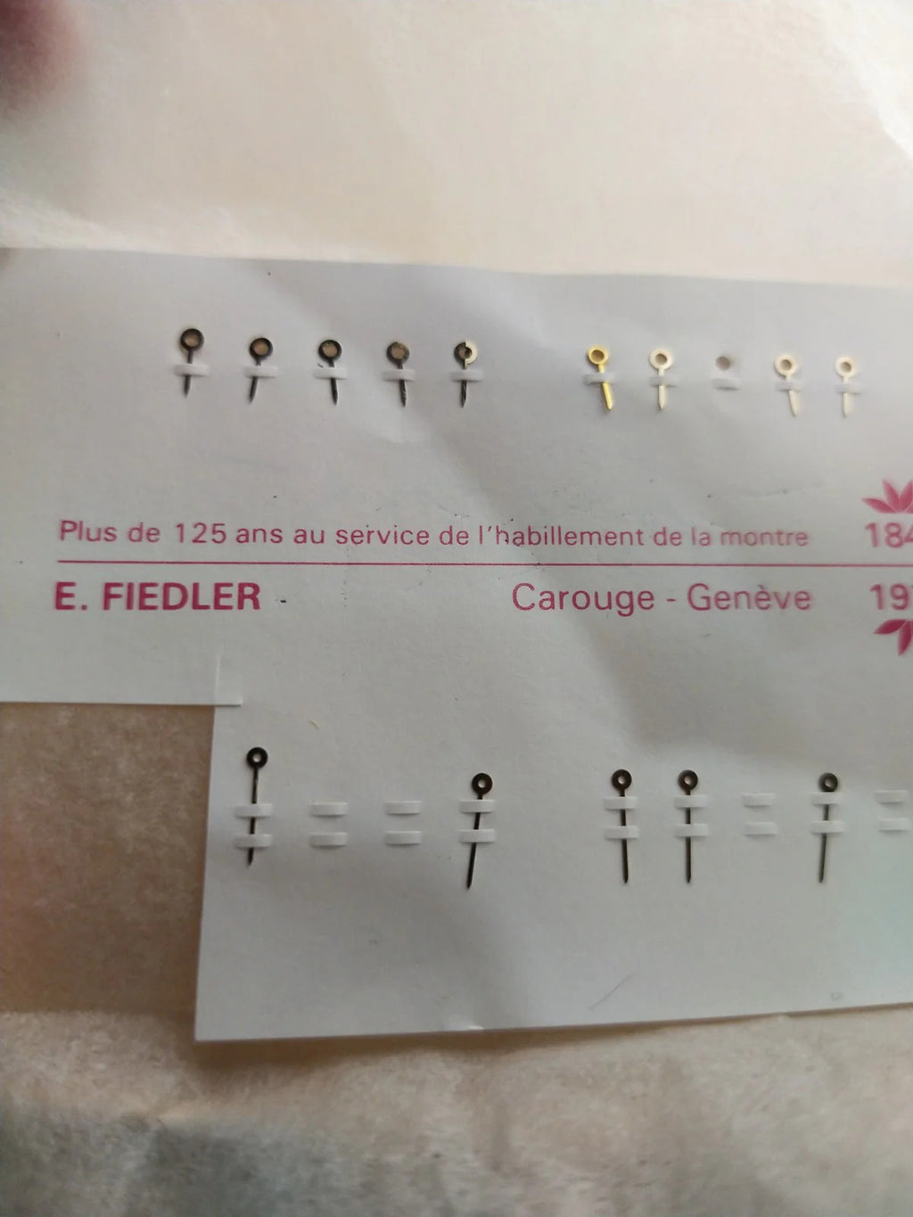 OMEGA 1459/LONGEN.L200/ ETA 281 002 Hand set / Price is for 2 hands