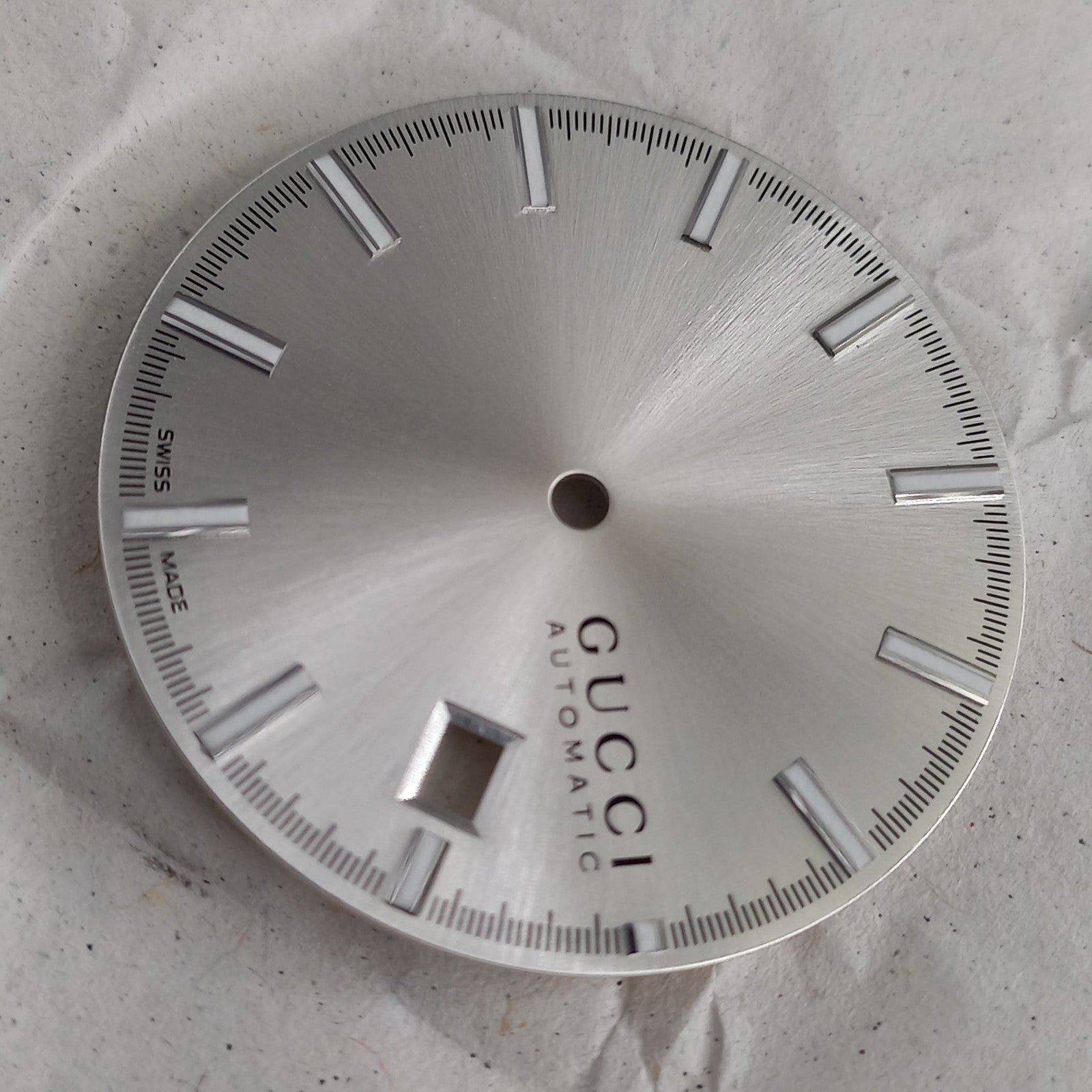 GUCCI Original / Dail  / Part No. YDA05196/ SILVER