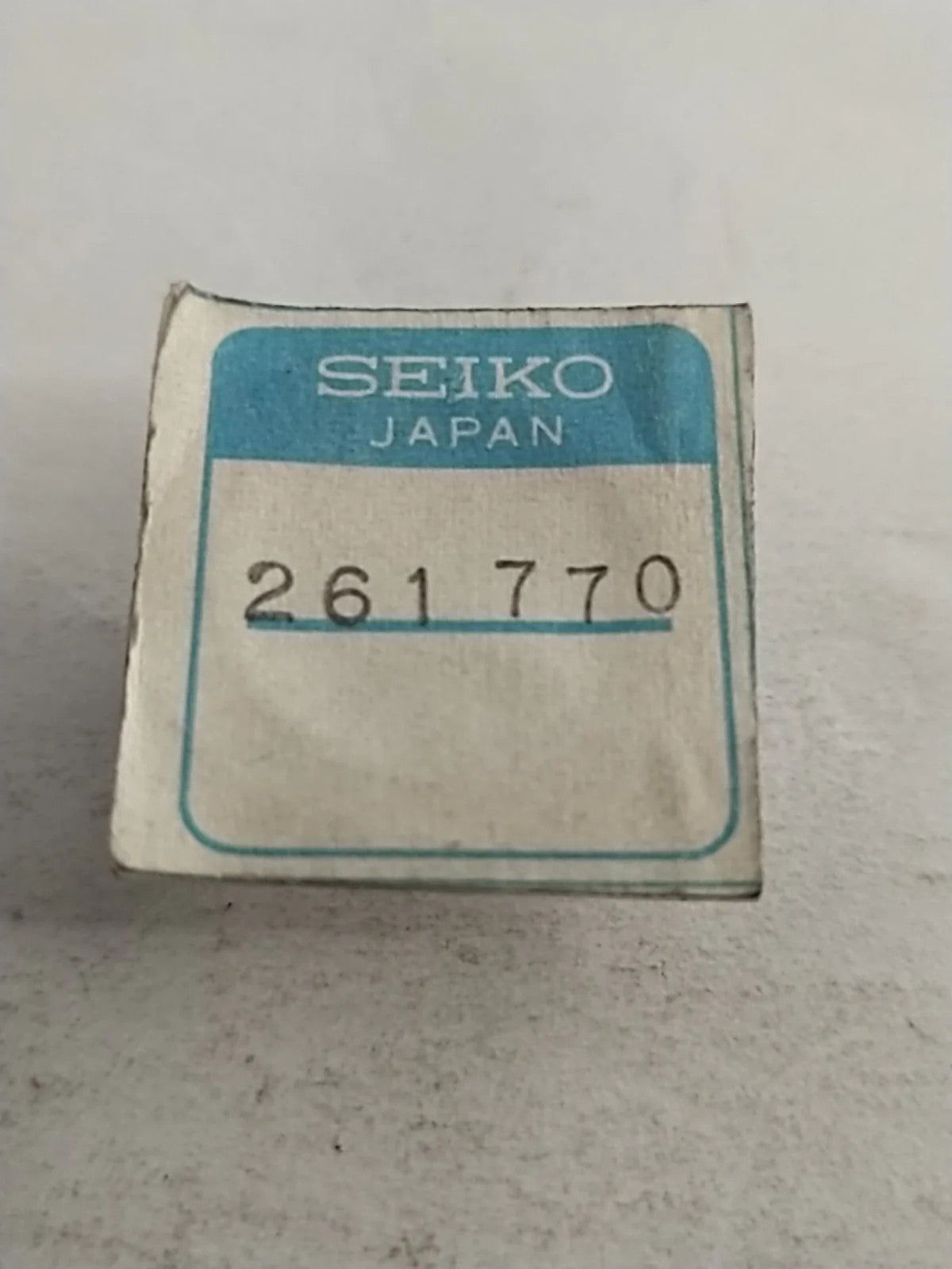 NOS Seiko Parts 261 770