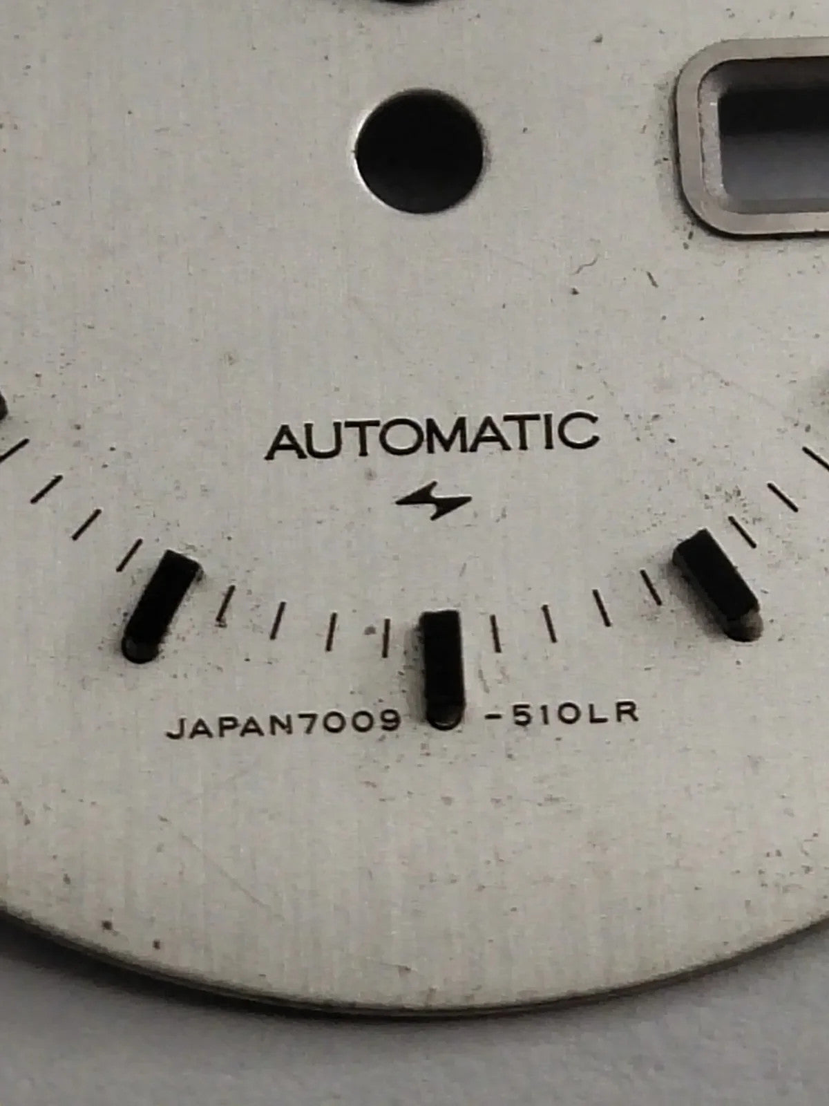 Original Seiko Dial 7009-510LR White color / used