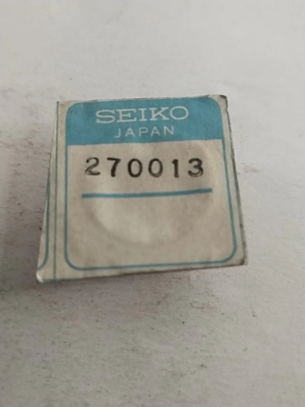 NOS Seiko Parts 270 013