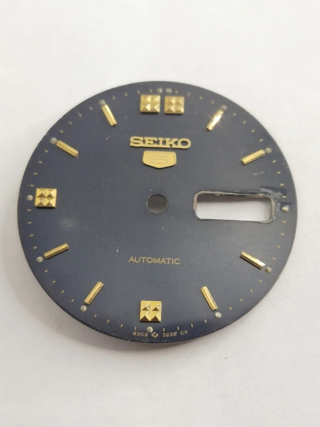 Original Seiko 5 Dial 6309-323S dark blue / used