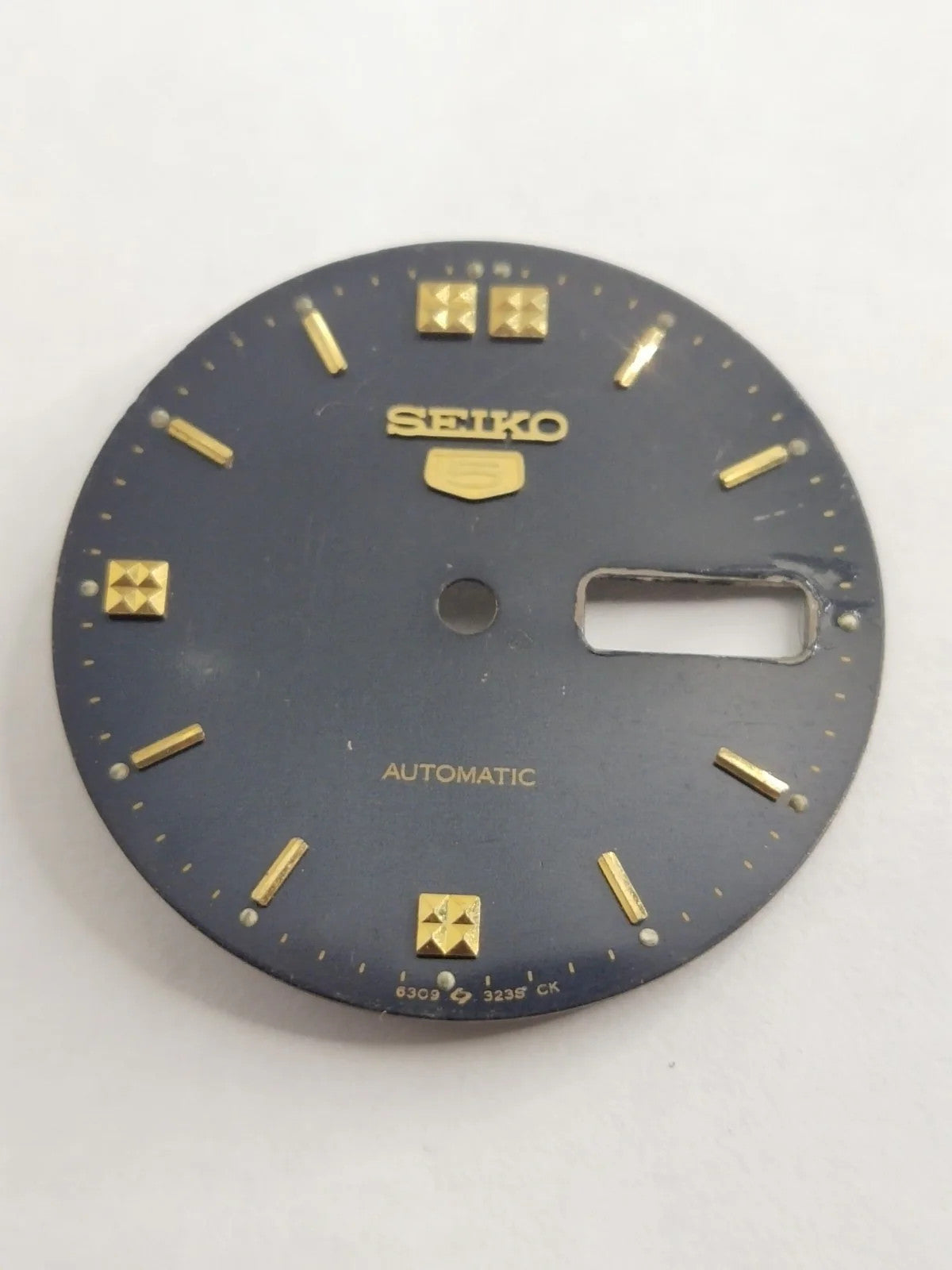 Original Seiko 5 Dial 6309-323S dark blue / used