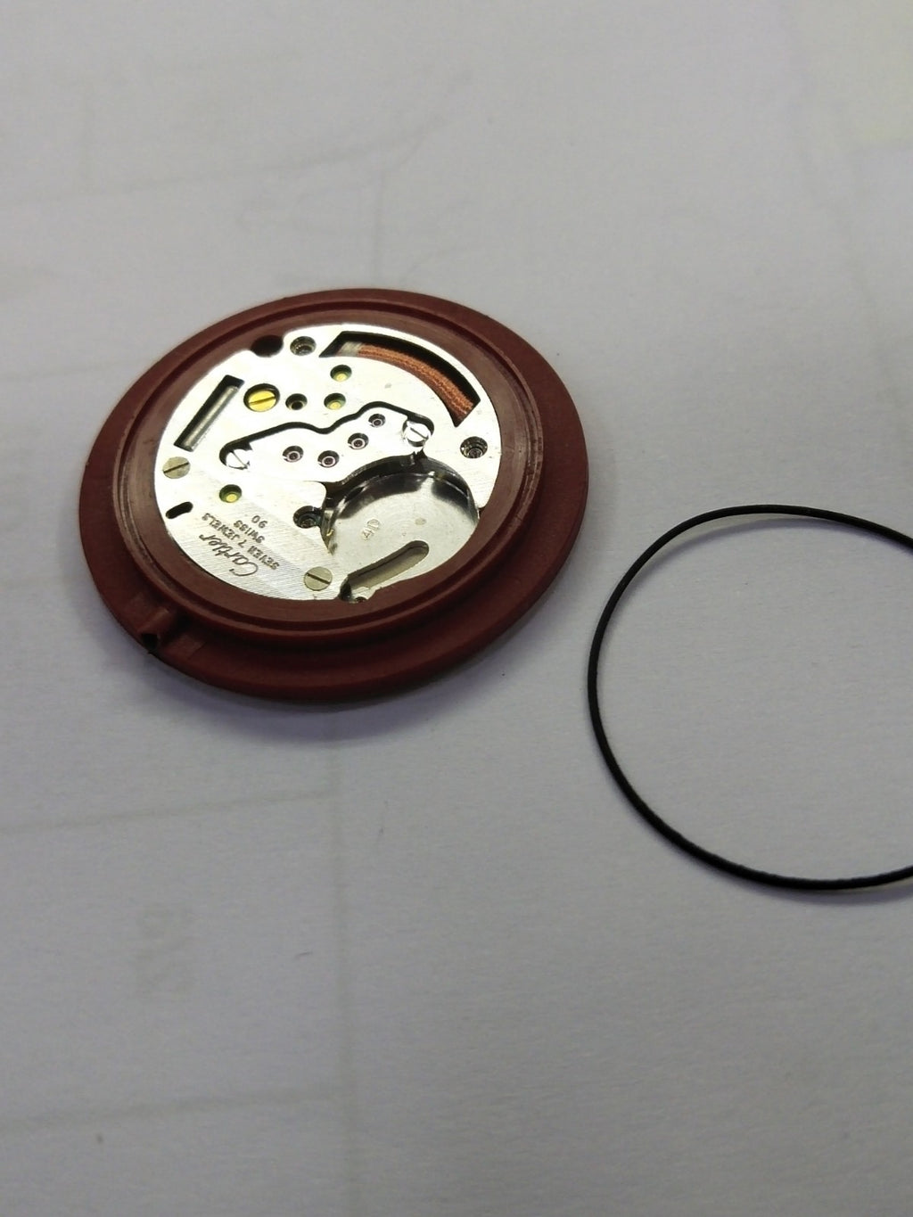 Cartier / 21 Dial with hands with frame Dial and movement /used 