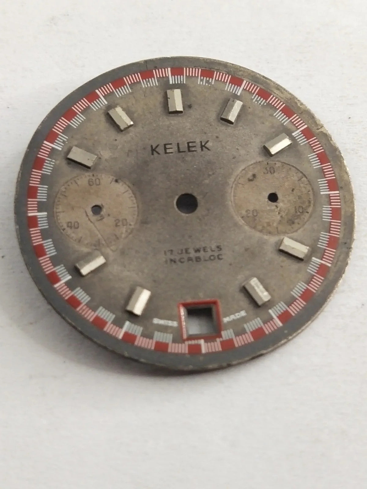 Original Dial / KELEK / Breitling FLieger Pilot chronograph 7753 Valjoux/ used